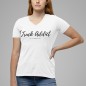 T-shirt Femme Modern Truckergirl - Blanc