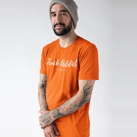 T-shirt Homme Modern Trucker - Orange