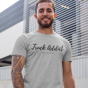 T-shirt Homme Modern Trucker - Gris