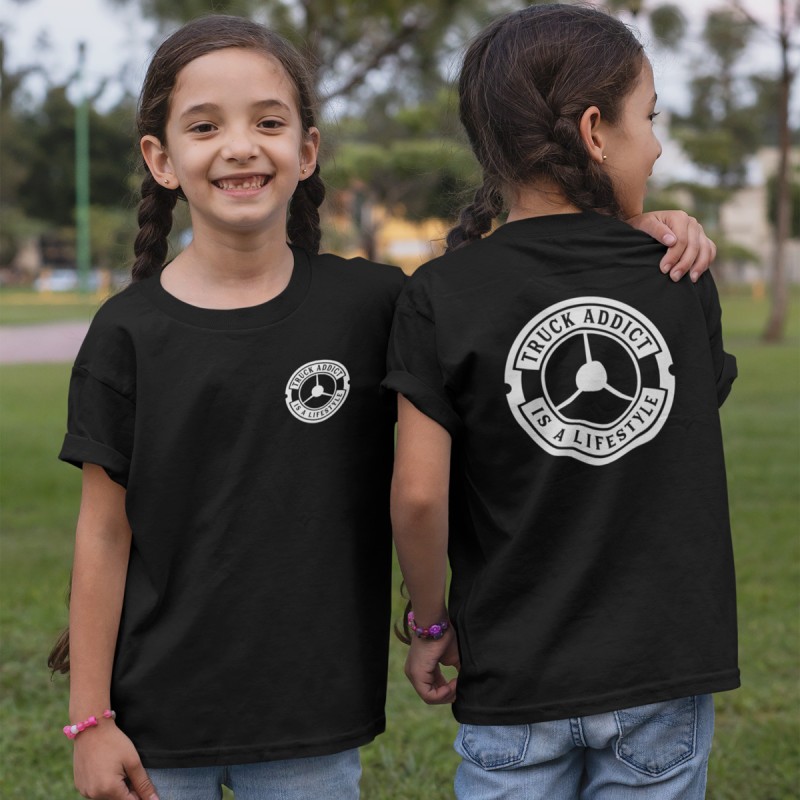 T-shirt Enfant - Original Truck Addict - Volant 3 Branches