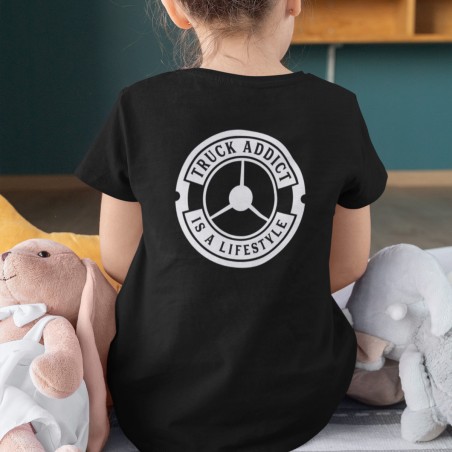 T-shirt Enfant - Original Truck Addict - Volant 3 Branches